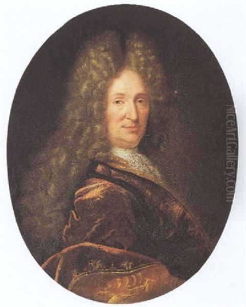 Portrait D'homme Oil Painting by Andre Bouys