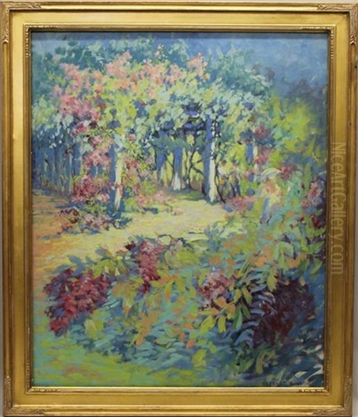 Garden Scene by Harriette Bowdoin