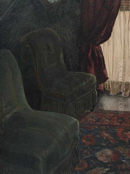 Interior, Paris (circa 1931) by Stella Bowen