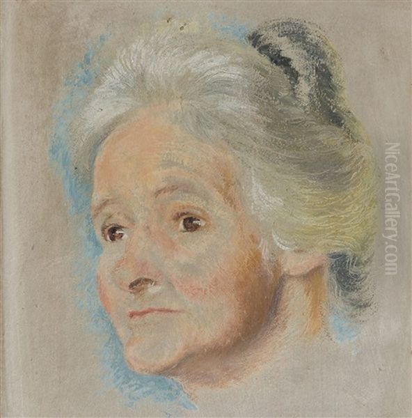 Edith Ellen Postgate Oil Painting by Stella Bowen