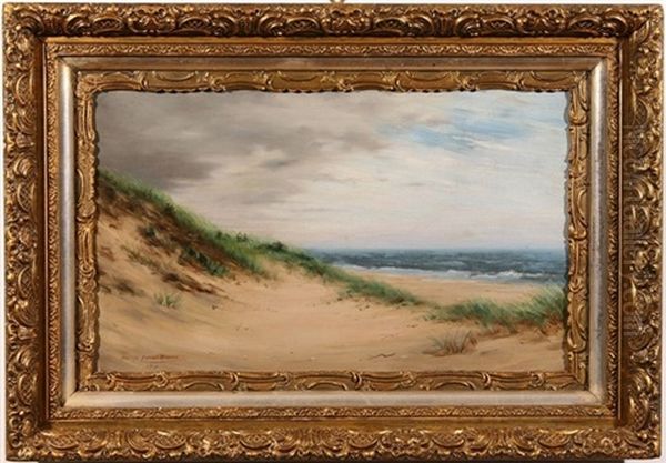 Sand Dunes On The Cape Oil Painting by George Newell Bowers