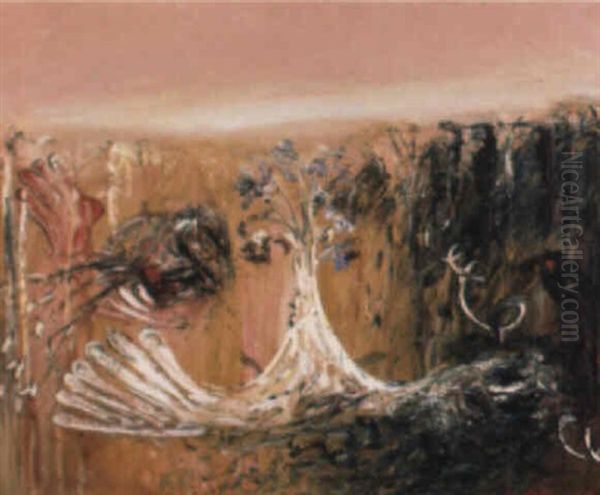 Nebuchadnezzar Dreaming Oil Painting by Arthur Merric Boyd