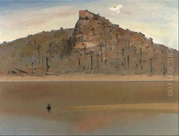 Evening, Pulpit Rock Oil Painting by Arthur Merric Boyd