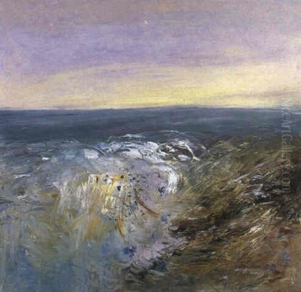 Nebuchadnezzar In Landscape Oil Painting by Arthur Merric Boyd