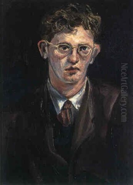 Tim Burstall, 1946 Oil Painting by Arthur Merric Boyd