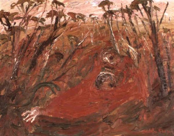 Lovers In The Bush Oil Painting by Arthur Merric Boyd