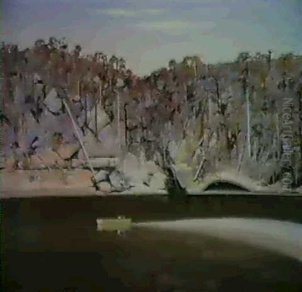 Shoalhaven River Oil Painting by Arthur Merric Boyd