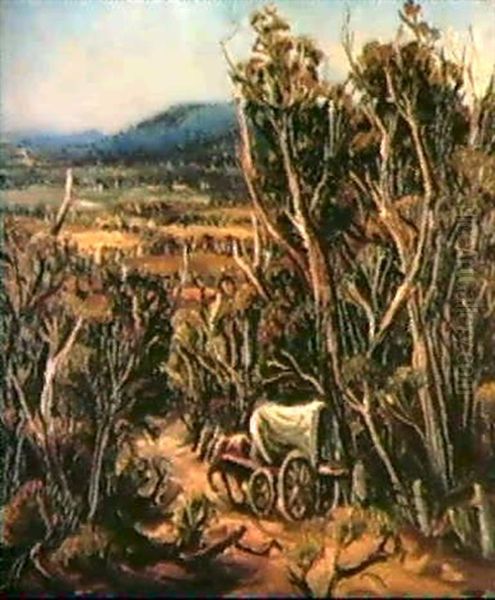 Harkaway Landscape by Arthur Merric Boyd