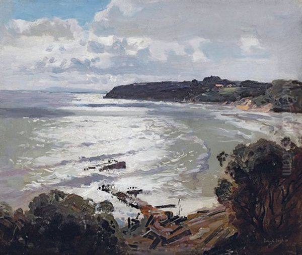 The Jetty Oil Painting by Penleigh Boyd