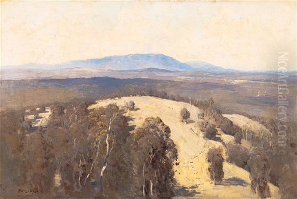 Kangaroo Ground Oil Painting by Theodore Penleigh Boyd