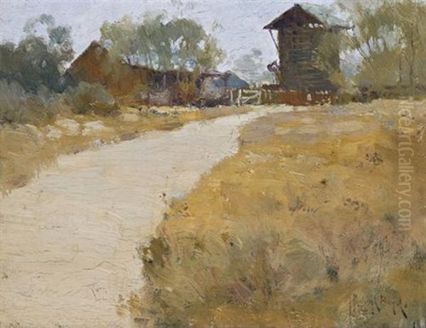 Road To The Farmhouse Oil Painting by Theodore Penleigh Boyd