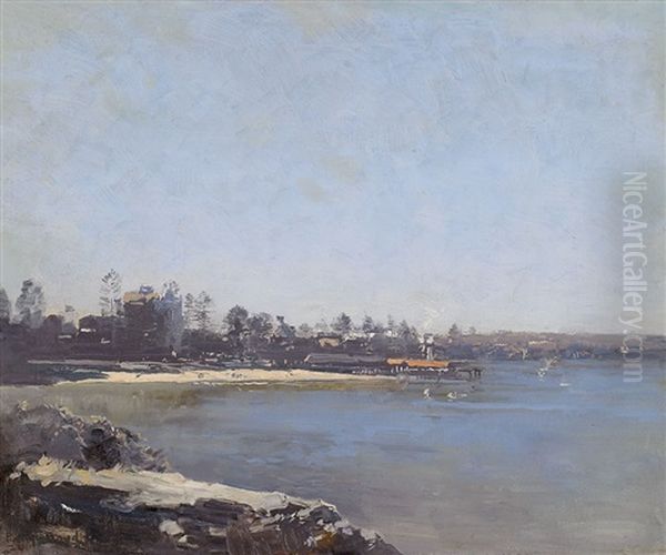 Manly Oil Painting by Theodore Penleigh Boyd