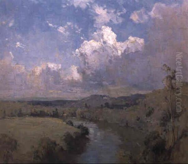 The Yarra River Oil Painting by Theodore Penleigh Boyd