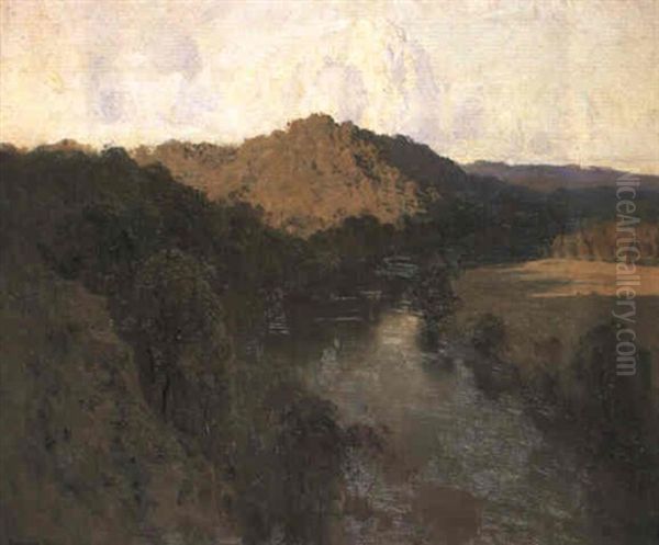 The Yarra River Oil Painting by Theodore Penleigh Boyd