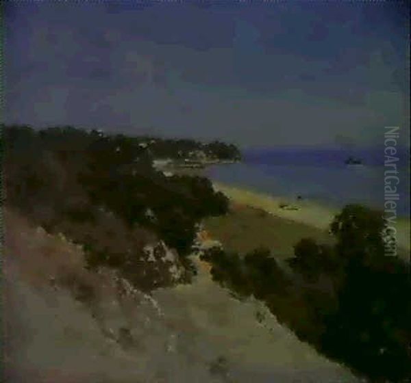 Portsea (shelley Beach) Oil Painting by Theodore Penleigh Boyd