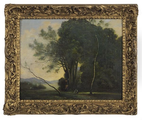 Pastoral Scene Oil Painting by Thomas Shotter Boys