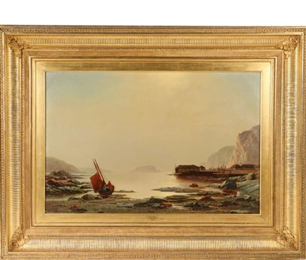 Low Tide, Labrador Oil Painting by William Bradford