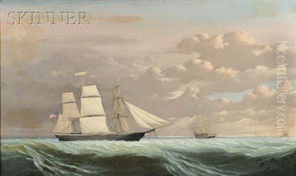 Queen Of The Seas Oil Painting by William Bradford