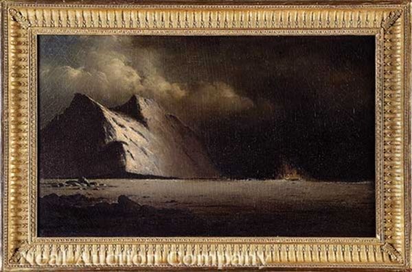 The Painter Entering The Unknown, Greenland Oil Painting by William Bradford