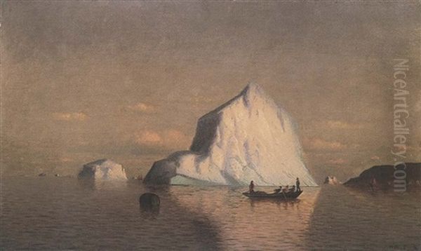 The Straits Of Belle Isle Oil Painting by William Bradford