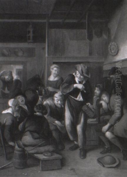 Scene De Taverne by Richard Brakenburg