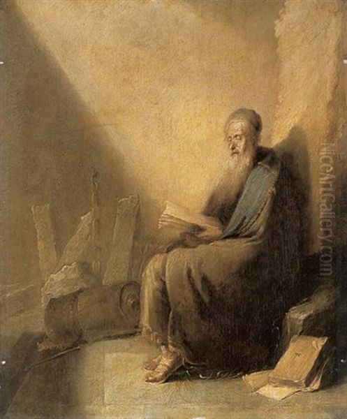 Saint Paul Imprisoned At Philippi Oil Painting by Leonard Bramer