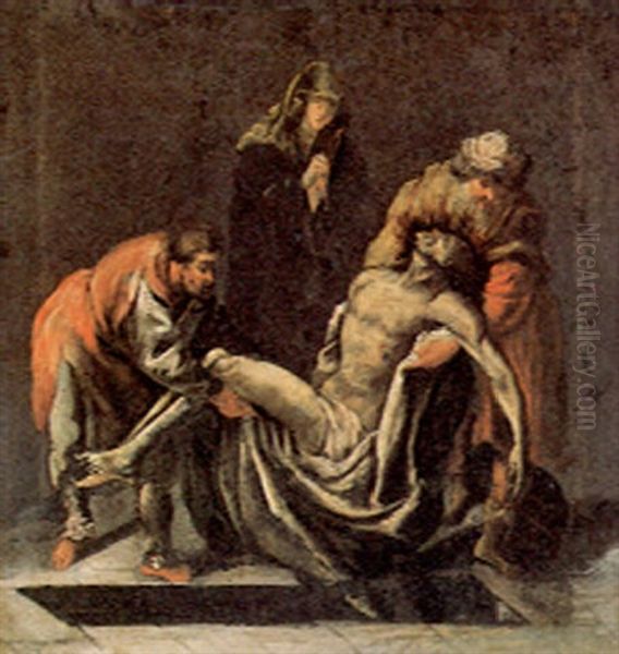 The Entombment by Leonard Bramer