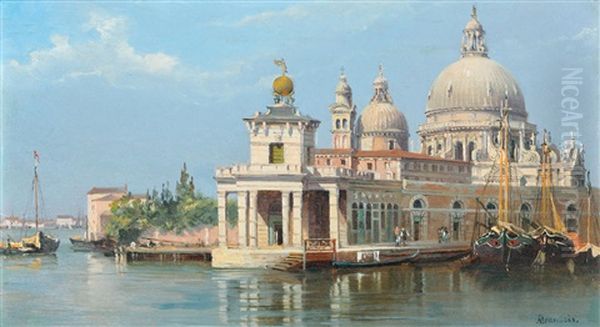 The Dogana, Venezia by Antonietta Brandeis