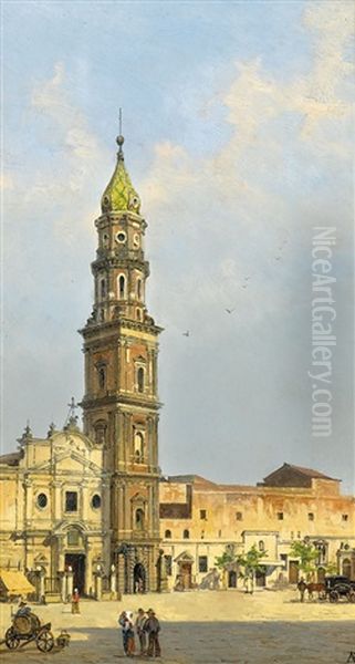 Santa Maria Del Carminie, Naples by Antonietta Brandeis