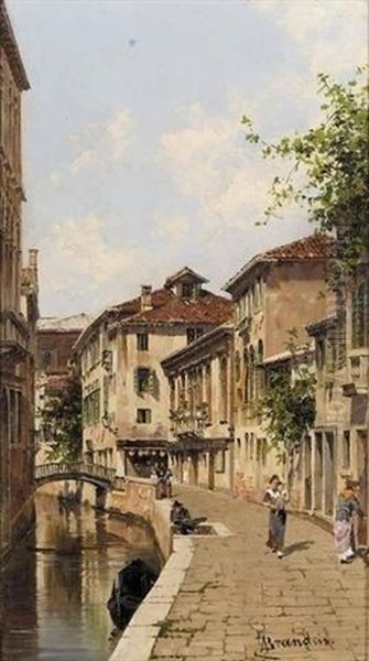 Pio Della Frescacia, Venezia Oil Painting by Antonietta Brandeis