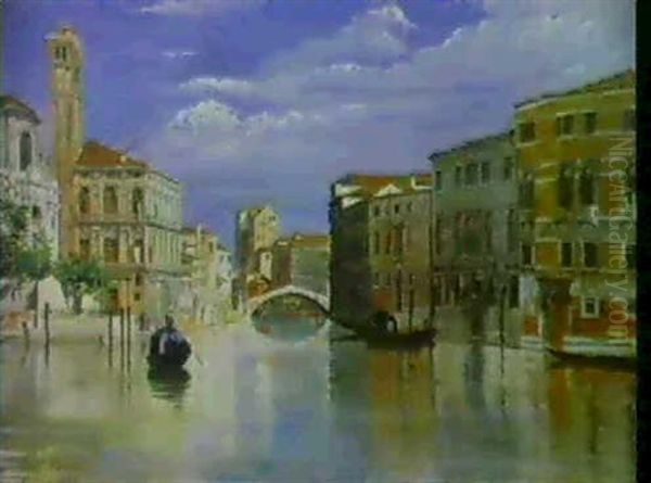 Vendig Oil Painting by Antonietta Brandeis