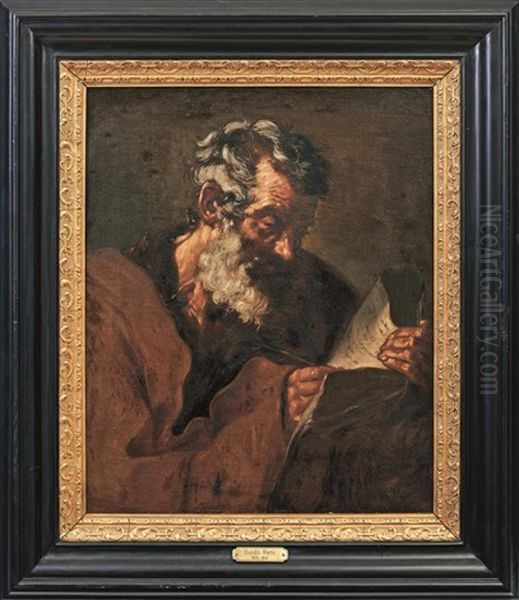 Der Evangelist Markus Oil Painting by Giacinto Brandi