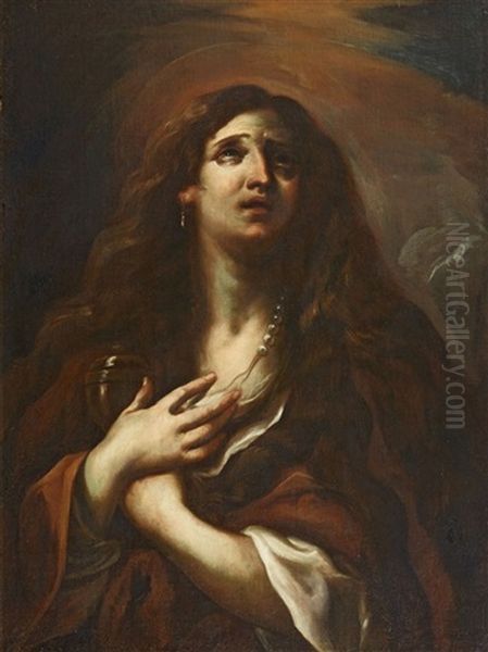 Saint Mary Magdalene Oil Painting by Giacinto Brandi