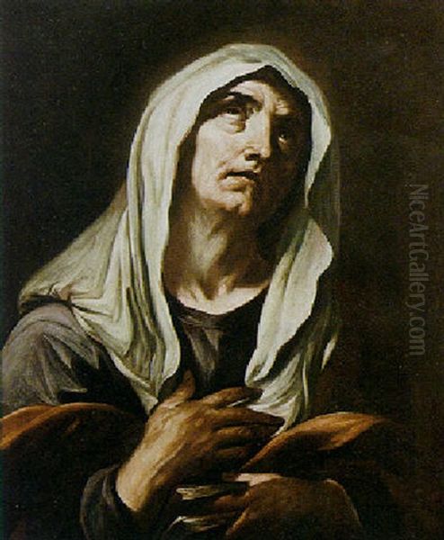 Mater Addolorata Oil Painting by Giacinto Brandi