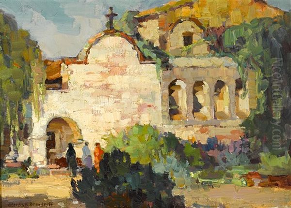 Sanctuary Oil Painting by George Kennedy Brandriff