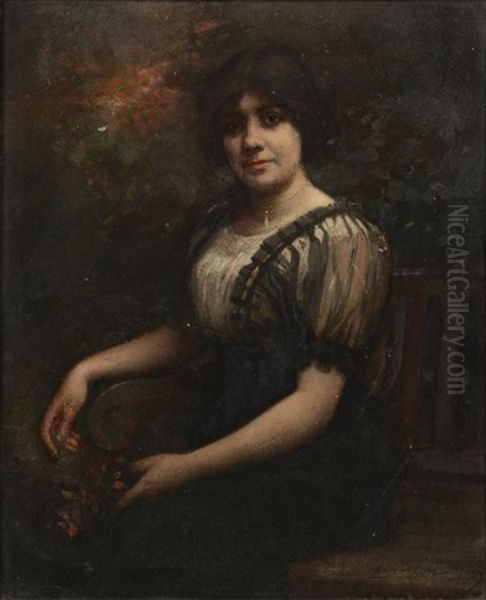 Mrs. Walter Thurman Lay Oil Painting by Lloyd Branson