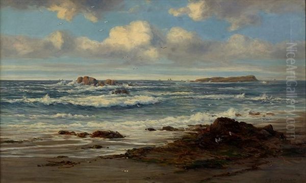 Landscape Oil Painting by Charles Brooke Branwhite