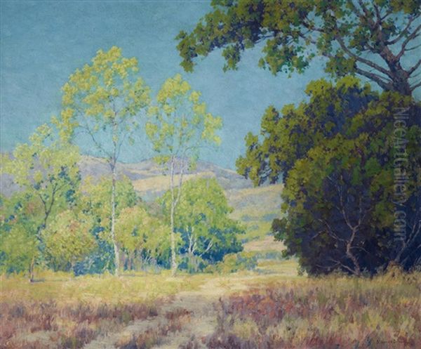 Edge Of The Grove Oil Painting by Maurice Braun