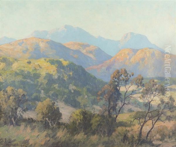 Mountain Towards Evening Oil Painting by Maurice Braun