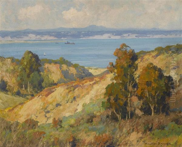 Point Loma Hills Oil Painting by Maurice Braun