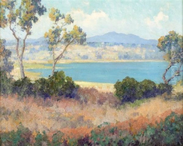 The Bay Oil Painting by Maurice Braun