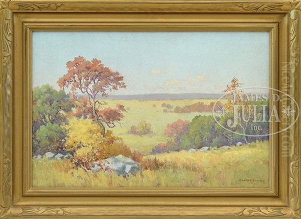 The Summer Panoramic Landscape Oil Painting by Maurice Braun