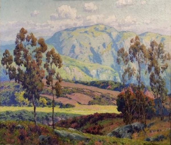 Oh Colorful California! Oil Painting by Maurice Braun