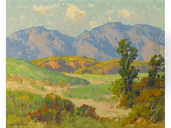 April Sunshine Oil Painting by Maurice Braun