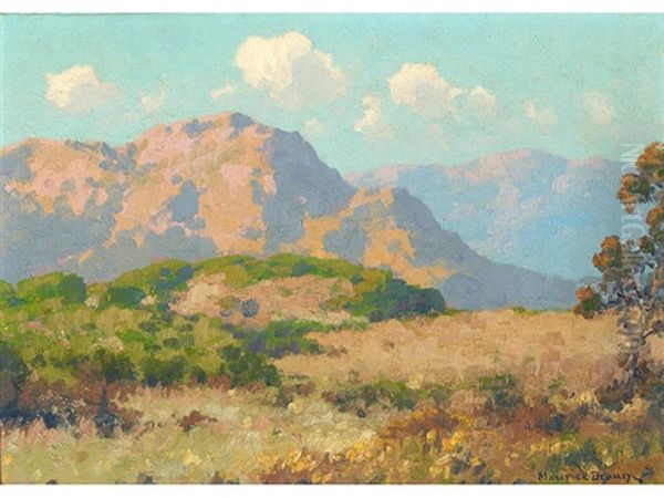 Mountains Oil Painting by Maurice Braun