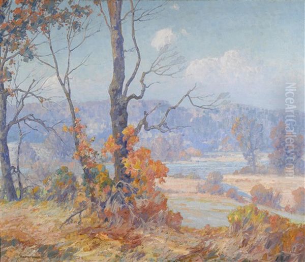 Connecticut River Oil Painting by Maurice Braun