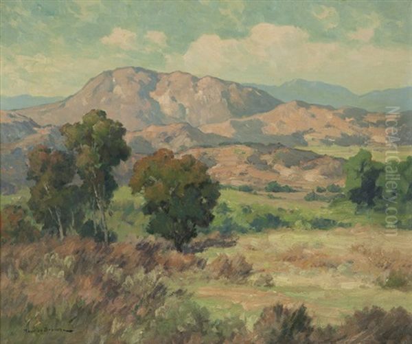 California Hills Oil Painting by Maurice Braun