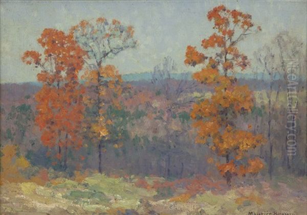 Chestnut Hill, Boston, Ma Oil Painting by Maurice Braun