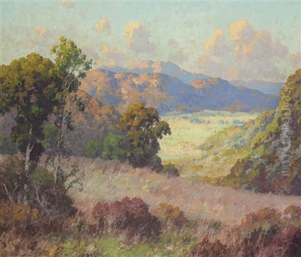 Evening Light Oil Painting by Maurice Braun