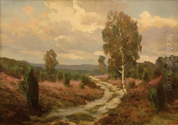 Path Through The Mountains Oil Painting by Maurice Braun